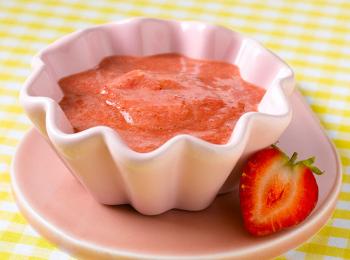 Strawberry and Banana Purée
